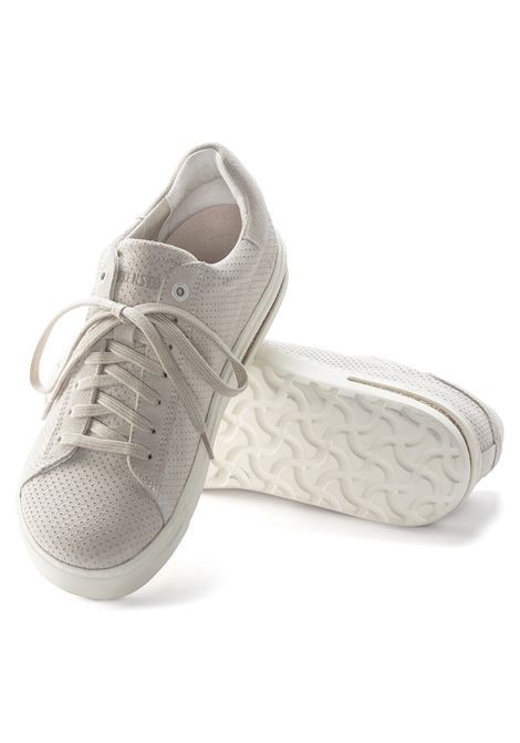 Bend LowSuede Embossed BIRKENSTOCK | Scarpe | 1024976ANTIQUE WHITE